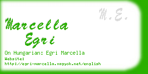 marcella egri business card